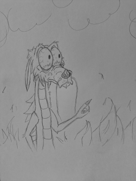 Drama Of Mushu Sketchart