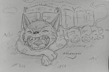 Catbus Sketchart