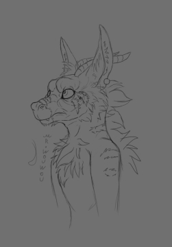 Moonfang Sketchart 