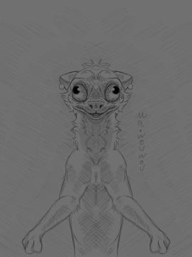 Ferret Sketchart Derpy
