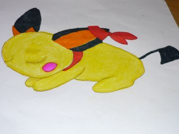 [concours de pichu739] Un pichu aux oreilles oranges !