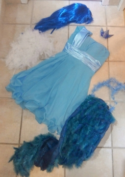 Suite cosplay: accessoires + ailes