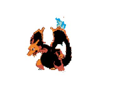 mélange dracaufeu dark+1 flamme bleue 