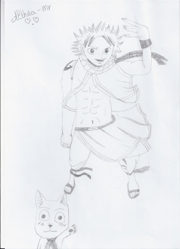 Dessin--> Natsu Dragnir