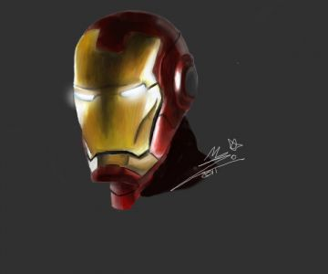 iron man au yeux lampe torche :.O°O°.: