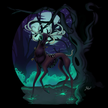 Cerf Zombie