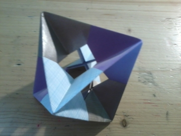 Origami Modulaire : 8 Triangles Plongeants