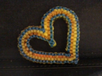 Scoubidou : Coeur <3 12 brins