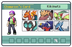 Pixel Art : Champion's Card