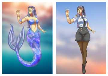 Skin sirène