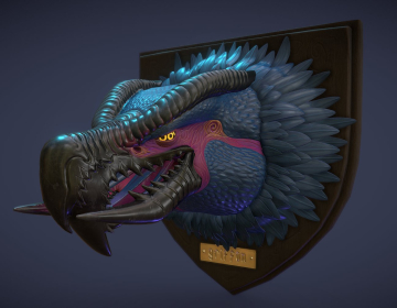 [3D] Griffon de DMC5 mais en trophée de chasse