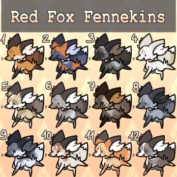 Red Fox Fennekins
