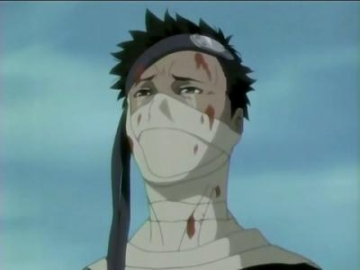 c'est zabuza qui pleure 