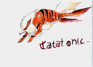 Catatonic.