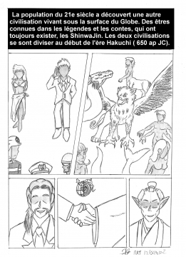 Manga : The Hybrid page 1