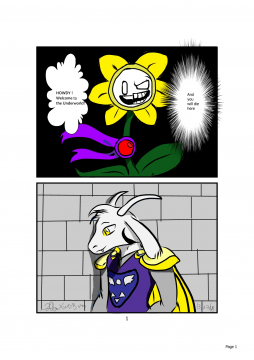 Noble!Tale - Flowey et Asriel 