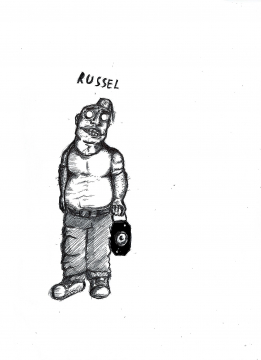 Gorillaz- Redesign -Russel (phase 4)