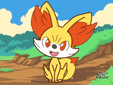 Pokémon Art Academy: Feunecc