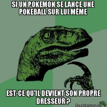 Pendant ce temps, chez quelqu'un qui n'a PAS Pokémon Go. ~