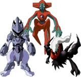les trois legende