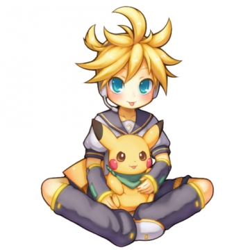 Len & Pikachu