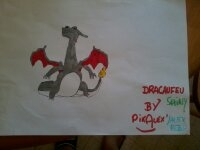 ~Dracaufeu Shiny By Alex -Rebip~