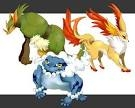 pokemon x et y evolution starters  