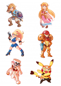 Chibis smash bros