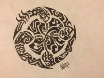 Symbole tomoe/magatama
