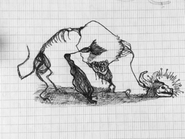 Monstre file de fer