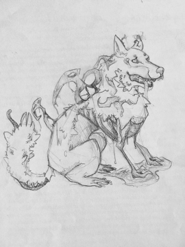 Chien Zombie