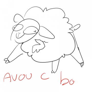 Petit dessin. Genre, VRAIMENT petit.