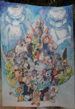 GIGA MEGA COLLAB DE LA MORT KITU