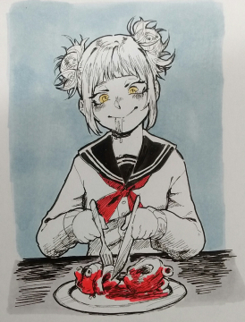 Inktober : Drooling