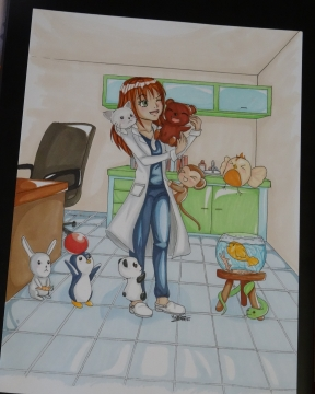 2#1-Petite vétérinaire et chibi animaux