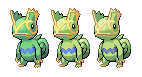 Environ 3000 ans plus tard, du pixel-art