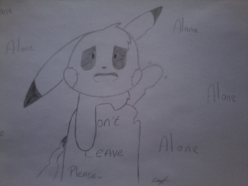 Lonely pikachu