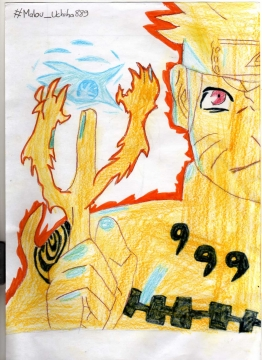 Dessin Naruto Kyuubi Mode