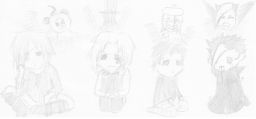 Chibis D.Gray-man : histoires de famille