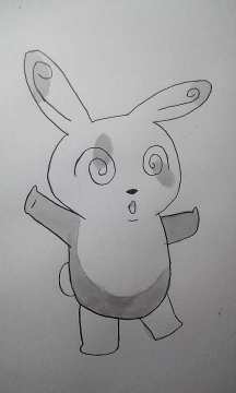 Inktober, Spinda (jour 15) 