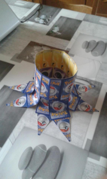 Statue de Mimiqui en cartes (en cours ) besoin conseil 