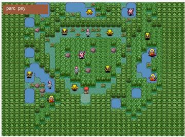 le parc au pokemon psy