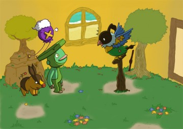 One day on a peacefull Island...