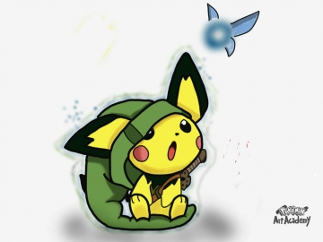 The Legend of Pichu : Ocarina of time