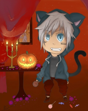 Halloween  night :3