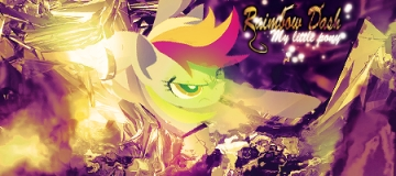 My little pony*~Raimbow Dash