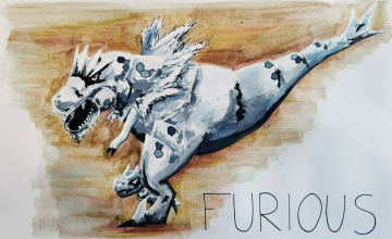 Inktober 21 : Furious