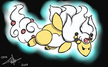 Pokémon Dessinez Les Tous Challenge 003 - #181 - Méga Pharamp