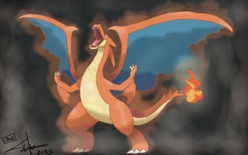Pokémon Dessinez Les Tous Challenge 025 - #006 - Méga Dracaufeu Y