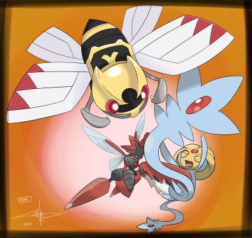 Pokémon Dessinez Les Tous Challenge 071 - #212, #291, #480